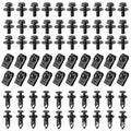 Screws Automotive Bonnet Protective Body Screws Bumper Fender Lining Push-Pull Metal U-Type Insert Anchor