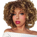 Fashion African Explosion Curly Wig Perruque Women Wigs Brazilian and Vietnamese Styles Good Quality Factory Wholesale Price