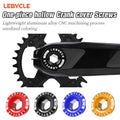 LEBYCLE Custom MTB Road Bike Crank Cover Screw Bicycle CNC Aluminum Alloy Crank Arm Bolt for Shimano