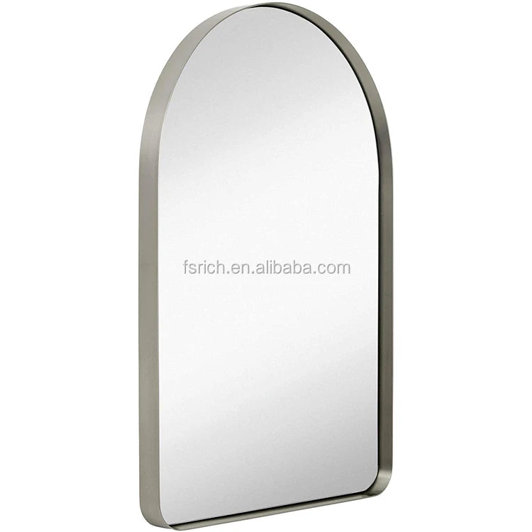 Hotel Construction Mirror Supplier Nordic Vanity Mirror Wall Hanging Decoration Modern Minimalist Bathroom Toilet Wall Mirror