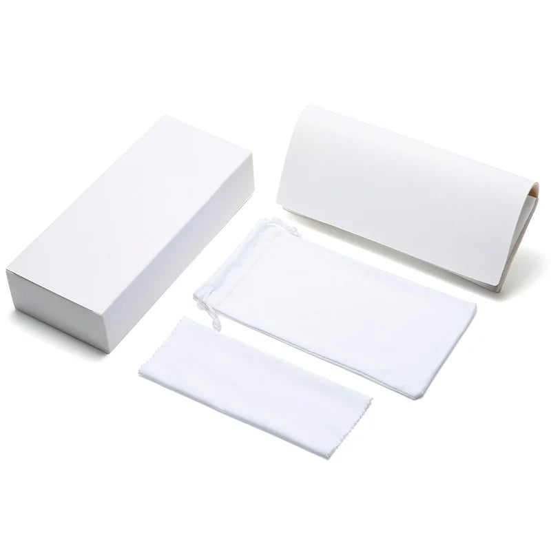 Lmamba Custom Logo Soft PU Leather Glasses Case Optical Reading Glasses Case Set Custom Boxes for Shades