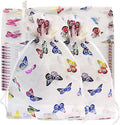 Colorful Butterfly Design Organza Drawstring Gift Bags for Wedding Festival for Christmas Diwali Small Treat Jewelry Chocolate