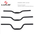 LUNJE Bicycle Handle Bar Folding Bicycle U-Shaped Handlebar Bent Handlebar 25.4 * 600mm Aluminum Alloy Swallow Handle