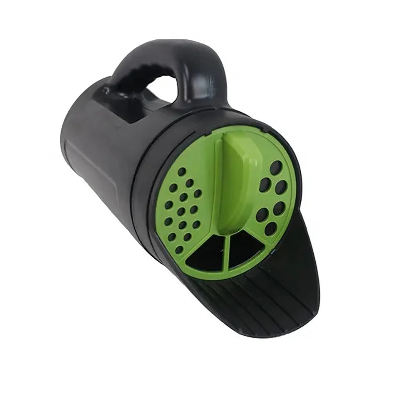 Handheld Lawn Spreader for Grass Seed Fertilizer & Soil Enhancers Manual Adjustable Spreader for Garden & Lawn Care