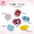 Redleaf 1CT Etc Small Size CVD Lab Grown Diamond Multiple Cutting Shapes and Colors VVS IGI Certified Loose Diamonds