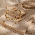 New Arrival Sequin Trendy 18k Gold 925 Sterling Silver Jewelry Charm Bracelet Women