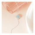 Free Video and Picture S925 Sterling Silver Bracelet Light Luxury 5A Zircon Super Flash Bracelet Lucky Four-leaf Clover Bracelet