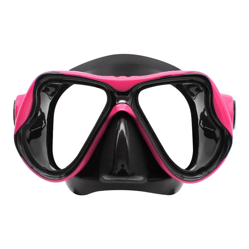 OEM Tempered Glass Lens Scuba Mask Nose Cover Snorkeling Freediving Swimming Diving Mask