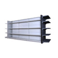 Double Side Modern Display Shelf Gondola Supermarket Steel Shelf Shop Racks