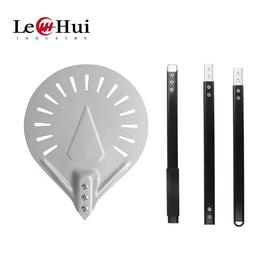 Pizza Peel Aluminum Pizza Shovel With 80/120/160cm Long Handle Custom 7 8 9 Inch Pizza Paddle Factory Pastry Baking Accessories