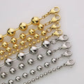 52cm Chain Diy Jewelry Accessories Stainless Steel 1.2-8mm Beaded Ball Chains Custom the Chain Length