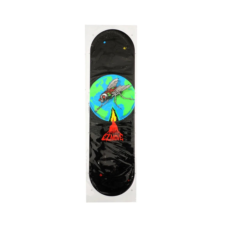 Portable Durable PVC Double Rocker Skateboard Part with Heat Transfer Machine and UV Printing Film 33x9 Inch for Adult Use