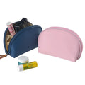 New Korean Female Travel Cosmetics Fashion Nylon Zipper Large Capacity Semicircle Shell Essential Oil Bag Customization