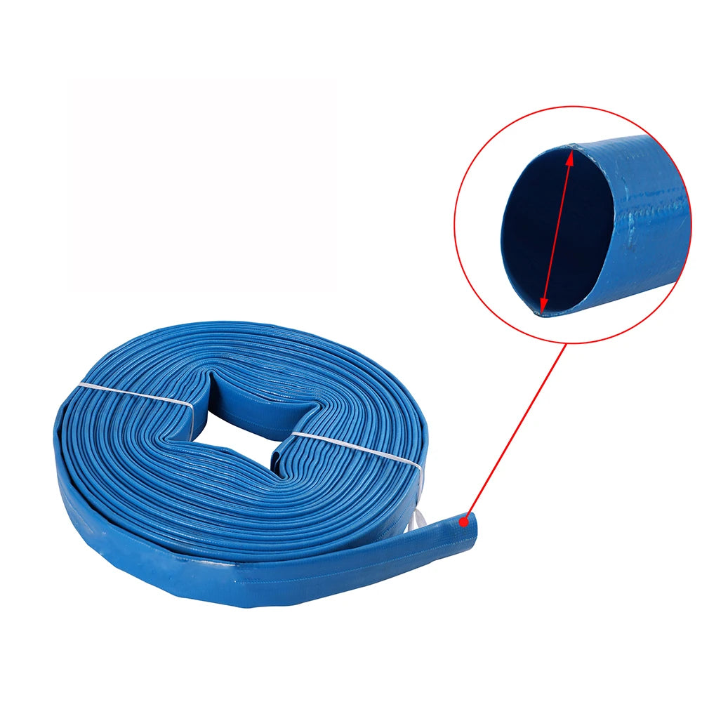 PVC 1 1.5 2 Inch Agriculture Irrigation Lay Flat Hose for Garden Watering Layflat Pipe Hose