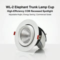24 Degree Angle 25W 35W COB LED Spotlight with Gimbal Light Modern Aluminum Design Home Office