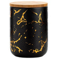 High Quality Nordic Ceramic Sealed Jar Kitchen Grain Storage Food Storage Candy Tea Jar Bamboo Lid Aikeyi Valentine's Day Home