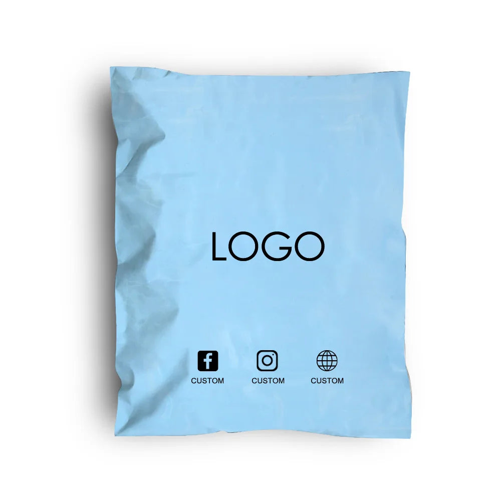 Post Polymailer Bag Recyclable Clothing Packages Shipping Bags Plastic Packaging Mail Bags for Clothing Pink Black Water Proof
