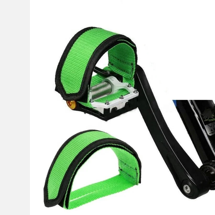 Double Adhesive Pedal Toe Clip Strap Bicycle Fixed Straps Biking Accessory for Fixed Gear