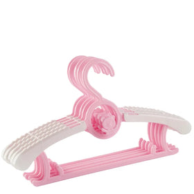 Lavinia Children's Multifunction Scalable Non-slip Hangers Fasion Space Saving Racks Hanger Factory Clothes Hanger Manufacturer