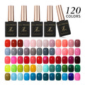 JTING Free Sample Private Label Wholesale Hot Popular 120 Colors Soak Off Uv Gel Polish Set Professional Nail Gel Uv Suit OEM