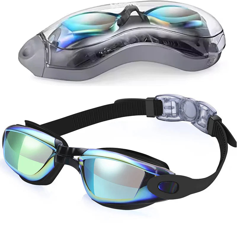 Swim Glass Swimming Googles Professional Adult No Leaking Anti Fog Uv Eye Glasses Protection Competition Racing Swim Glasses