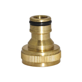 Solid Brass Garden Hose Fitting 3/4 FHT X 3/4 FHT Female Tap Connector Pipe Fittings