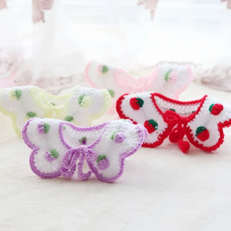 Wholesale Stocked Cute Knitting Detachable Mexican Pet Dog Detachable Fake Collar