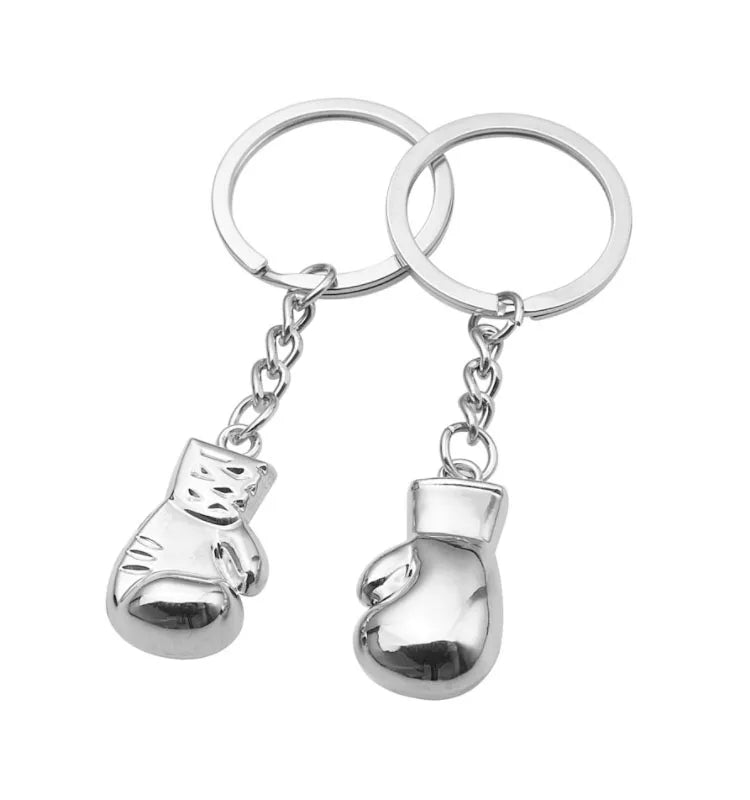 Creative Metal Boxing Glove Keychain Keyring Gift Car Key Chain Key Ring Bag Pendant