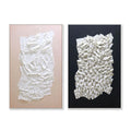 Original Art Hot Selling 100% Handmade Oil Painting Black White Line Drawing Large Wall Art Abstract Canvas Paintings