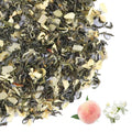 OEM Various Fruit Flower Flavored Tea White Peach Chinese Jasmine Green Tea Loose Leaf