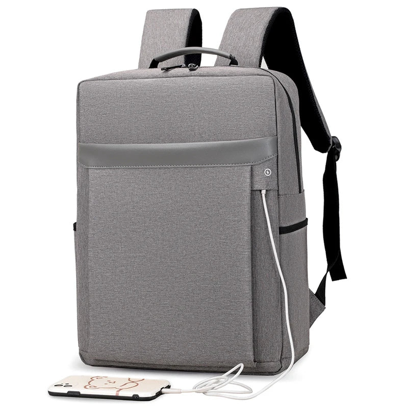 New Design Wholesale Anti-theft Custom School Bags Waterproof Lightweight 15.6 Inch Business Leisure Laptop Backpack with USB