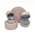 A1 Wholesale Custom Logo PU Luxury Jewelry Box for Earring Bracelet Necklace Ring Packaging with Custom Size & Shape