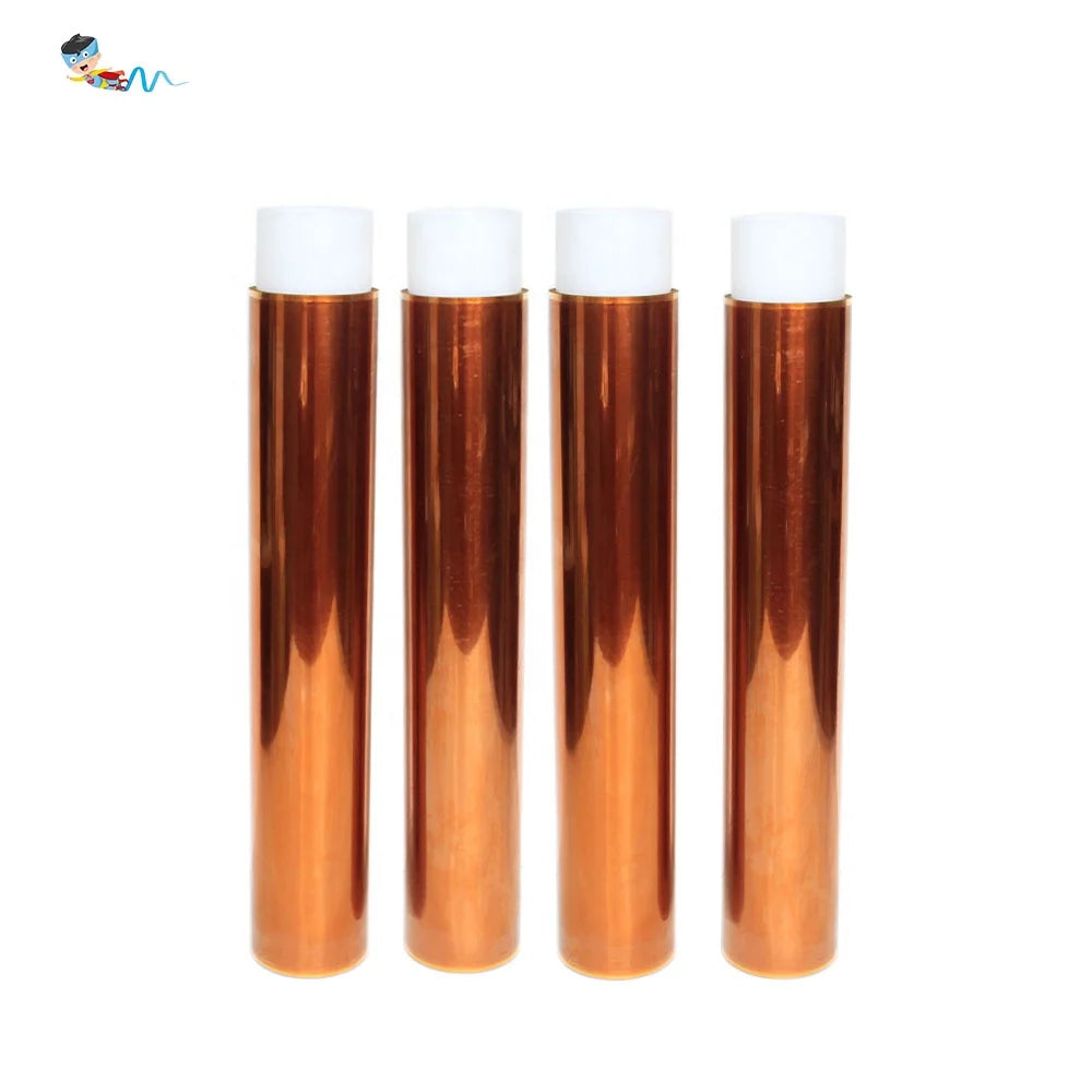 2- Polyimide Pi Film Double Sided Coated Silicone Kaptons Self Adhesive Tape Log Roll Jumbo Roll Factory Supplier Manufacturer