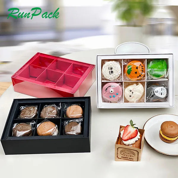 Wholesale Luxury Custom Folders Noodle Sushi Sweet Cookie Biodegradable Eco-friendly Coated Paper Packaging Embossing Matt