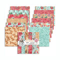 GF Christmas 6 Inch 24 Sheets DIY Craft Scrapbooking Paper Background Papel Scrapbook Paper