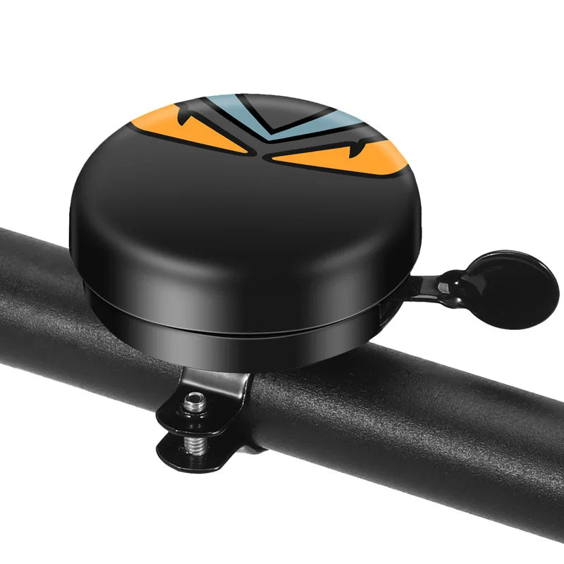 Waterproof Mini Bike Bell for Mountain & Road Bikes-Loud Crisp Sound Lightweight Eco-Friendly Black Custom Logo Handlebar Bell