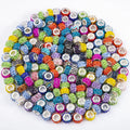 100Pcs 11mm Round Ball Loose Spacer Beads Charms Rhinestone Embellishment 5mm Hole Diy Bracelet Jewelry Accessories