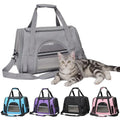 Soft Side Backpack Cat Pet Carriers Handbag Dog Travel Bags Airline Approved for Small Dogs Cats Outgoing Dog Carrier Bag
