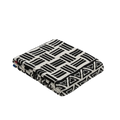 Newest Design Soft Boho Style Special Edge Geometric 100% Cotton Soft Knitted Throw Blanket for Sofa MY