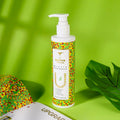 Indian Organic Castor Cream Anti-Hair Loss Anti-Dandruff Hair Growth Thickening Shampoo Conditioner Women Vegan Ginger Amino