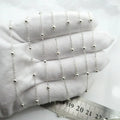 Wholesale Bulk Jewelry Findings 925 Sterling Silver Link Satellite Bead Chain Roll
