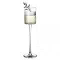 130ml Crystal Clear Champagne Glasses Flute Goblet Lightweight Cylinder Champagne Glasses for Wedding