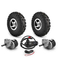 24V 250W Dual 10 Inch Wheel Brushed Gear Motor Kit for Electric Golf Carry Garden Lawn Mower Tool Cart