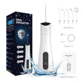 Portable Rechargeable Electric Dental Water Flosser with 300ml IPX7 Rated Water Tank Powerful Travel Teeth Cleaning