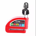 Waterproof Scooter & Motorcycle Disc Brake Lock Steel Anti-theft Wheel Security Alarm Protection