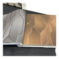 Modern Luxury 3D Geometric Velvet Non Woven Wallpaper Modern Home Interior Wallcovering for Office & Hotel Decor  Material