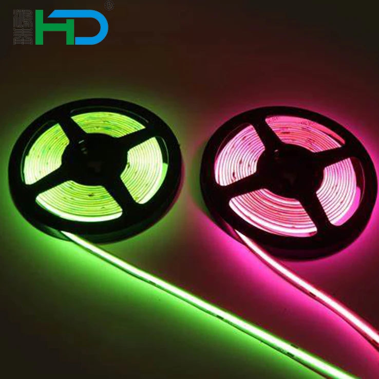 LED Strip RGB Cob 24v RGB  Cob Dimmable Ws 2811 Cob RGB