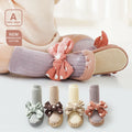 Baby Girl Bow Princess Socks Baby Floor Footwear Baby Anti Slip Tube Socks