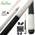 Xmlinco High Technology Billiard Pool Cue 12.8mm Tip Size Maple Wood Stainless Steel Joint Center Joint Nine-ball Ball Arm