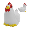 Promotional PU Foam Anti Stress CHICKEN Shaped Custom Logo Promotional Gifts SA003 Stress Relieve Ball Stress CHICKEN in Stock